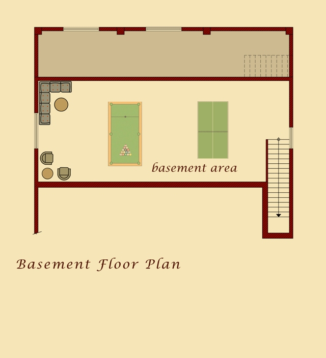 Moush Model Basement Plan