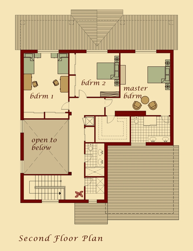 Moush Model Second Floor Plan